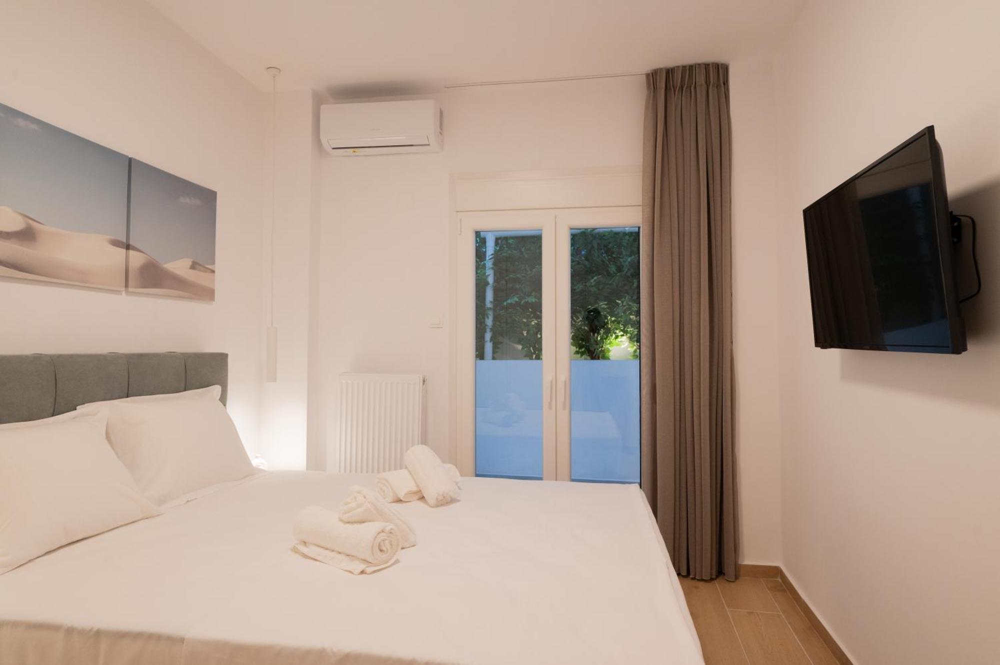 Apartament Honey Oak & Cream Patio By Nest Saloniki Zewnętrze zdjęcie