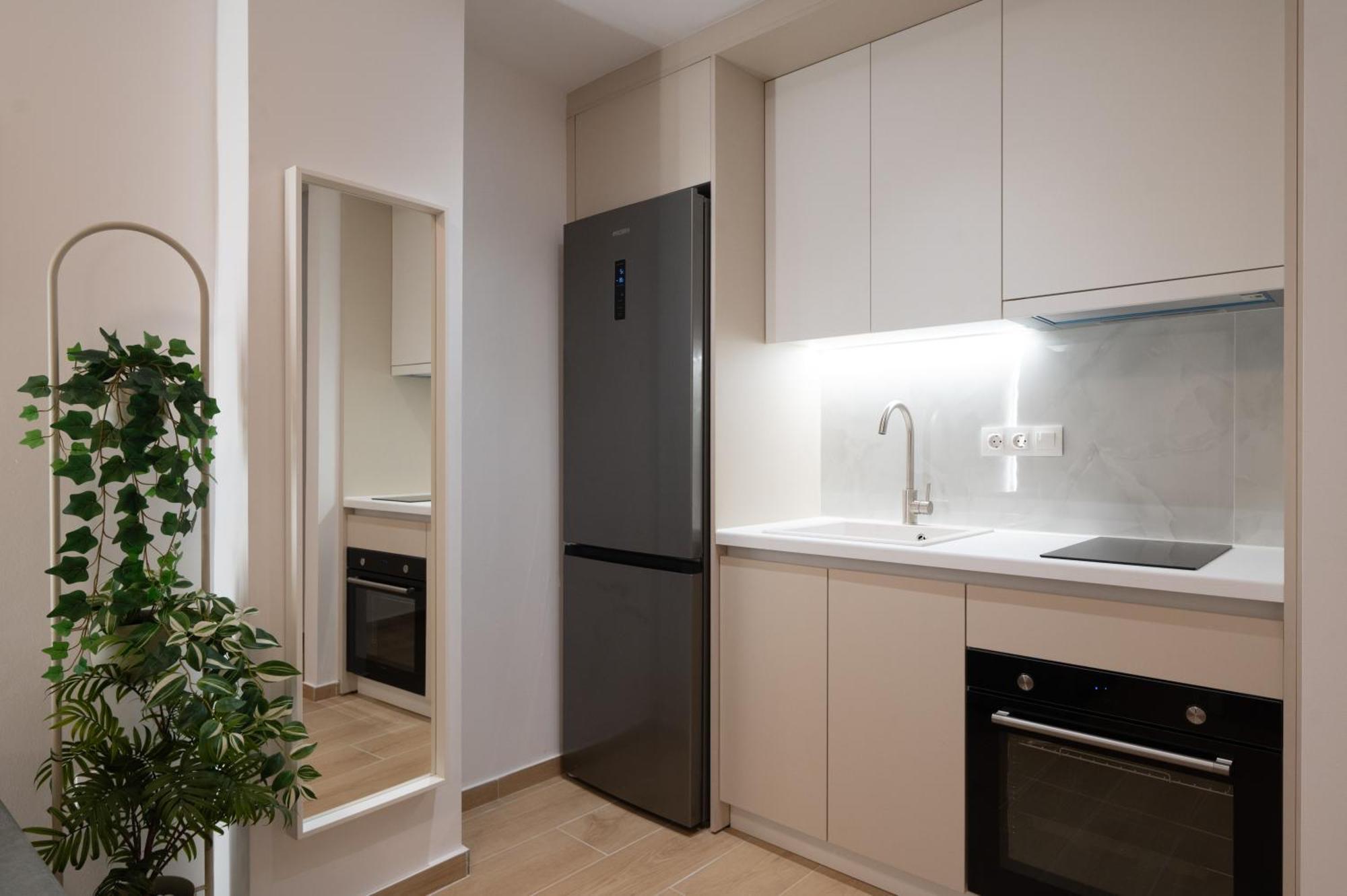 Apartament Honey Oak & Cream Patio By Nest Saloniki Pokój zdjęcie